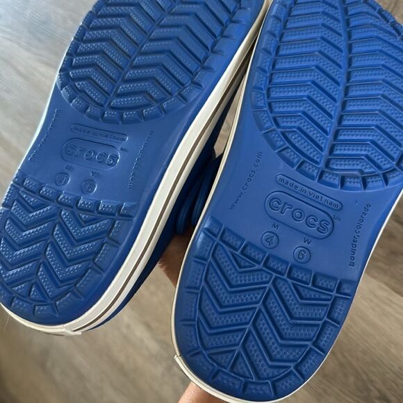 NWOT CROCS BAYA CLOG IN BLUE M4 W6 - Picture 5 of 5